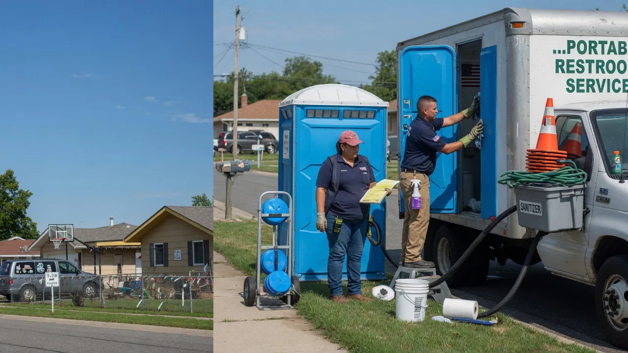 Portable Toilet Rental in Dane, WI near me